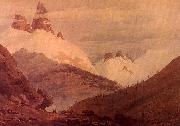 Between Chamonix and Martigny John Robert Cozens